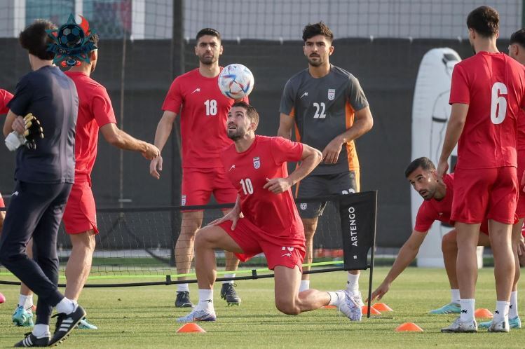  Hình ảnh tập luyện cho thấy Iran vẫn đang chuẩn bị nghiêm túc, củng cố khả năng Iran vẫn tham dự World Cup 2026.